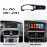 Volvo S40 (с 2015г.в. по 2017г.в.) замена штатного дисплея CARMEDIA JT-V8010-4G-DSP-10 Android 10 Штатное головное мультимедийное устройство