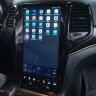 Jeep Grand Cherokee 2013+ (цвет: черный глянец, все комплектации) CARMEDIA ZF-1823B-Q6-DSP-6-128-LTE Tesla-Style (Android 11.0, 8x2.0 Ghz, 8Gb Ram, 128Gb ROM, SL4745 FM, TDA 7850, DSP6ch, Bluetooth 5.0, Glonass&gps, AHD, CarPlay, HDMI, вторая зона, 4G вст