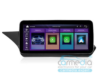 Mercedes E-class кузов C207 A207 W207 (с 2009г.в. по 2016г.в.) NTG4.0/4.5 CARMEDIA MKD-M-E-W207 (TS10 8x2,0 Ghz, 6Gb Ram, 128Gb ROM, IPS LCD, Wi-Fi, Bluetooth,  external microphone, 4G встроен, DSP) Штатное головное мультимедийное устройство на OS Android