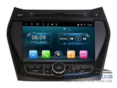 Hyundai Santa Fe (с 2012г.в. по 2018г.в.) DM, Grand Santa Fe 2014+ CARMEDIA KR-8022-S10-DSP-4G Android 10 Штатное головное мультимедийное устройство